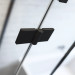 Душові двері Essenza Pro Black DWJ 120 праві, RADAWAY