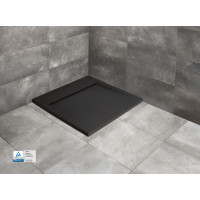 Душовий піддон Teos C 90x90 см Black, RADAWAY