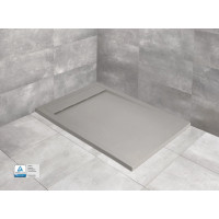 Душовий піддон Teos F 110x80 см Cemento, RADAWAY