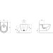 Біде підвісне UNI CHROME (X01517), RAVAK