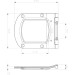 Кришка для унітаза CLASSIC Slim SoftClose (X01673), RAVAK