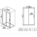 Душові двері двохелементні BLSDP2-100 Transparent, RAVAK