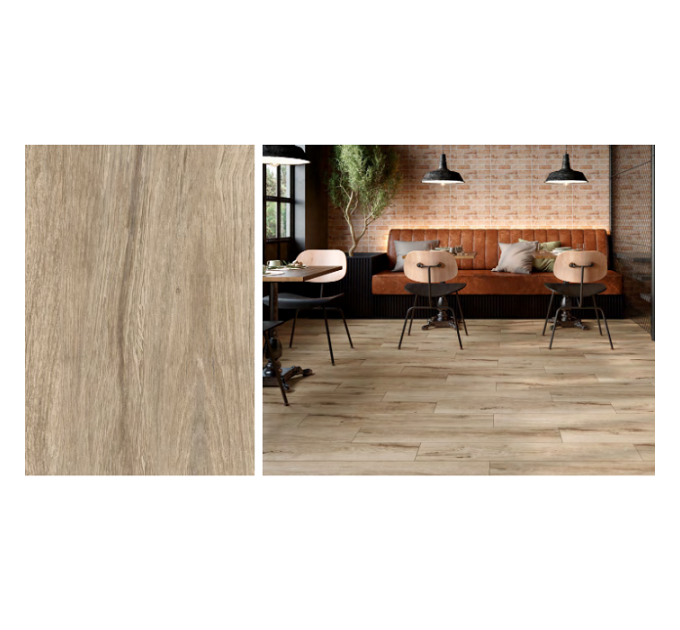 Плитка керамогранітна Wildwood Beige RECT MAT 198x1198 Cersanit