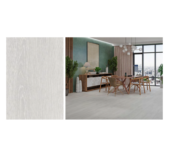 Плитка керамогранітна Elmwood White RECT MAT 198x1198 Cersanit
