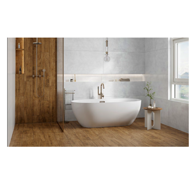 Плитка керамогранітна Brantwood Brown RECT MAT 198x1198 Cersanit