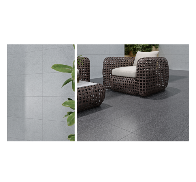 Плитка керамогранітна Carbon Anthracite 298x598 Cersanit