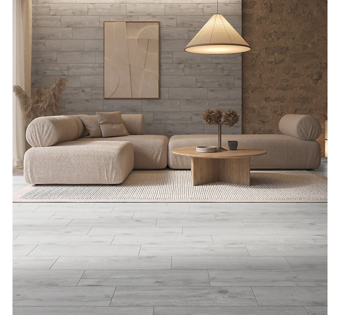 Плитка керамогранітна Brantwood Light Grey 185x598x7 Cersanit
