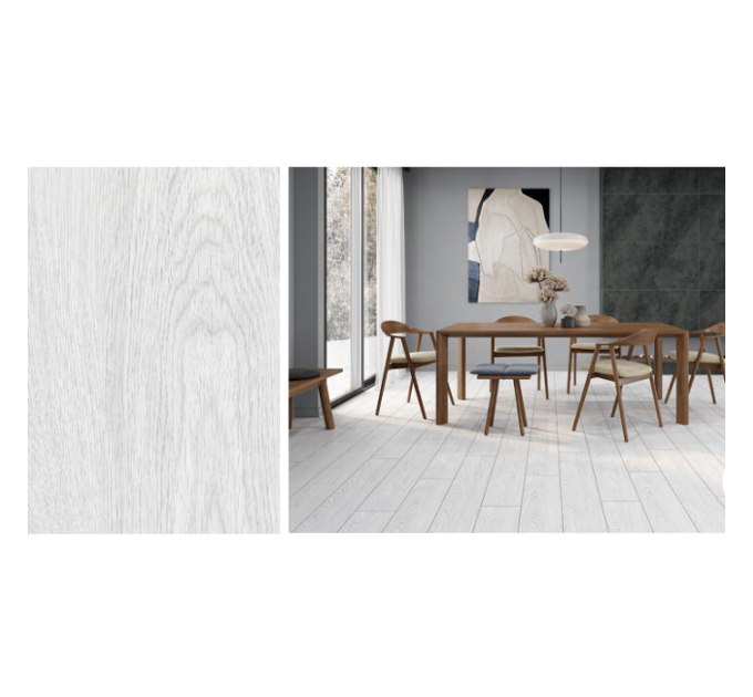 Плитка керамогранітна Emberwood Light Grey RECT MAT 198x1198 Cersanit