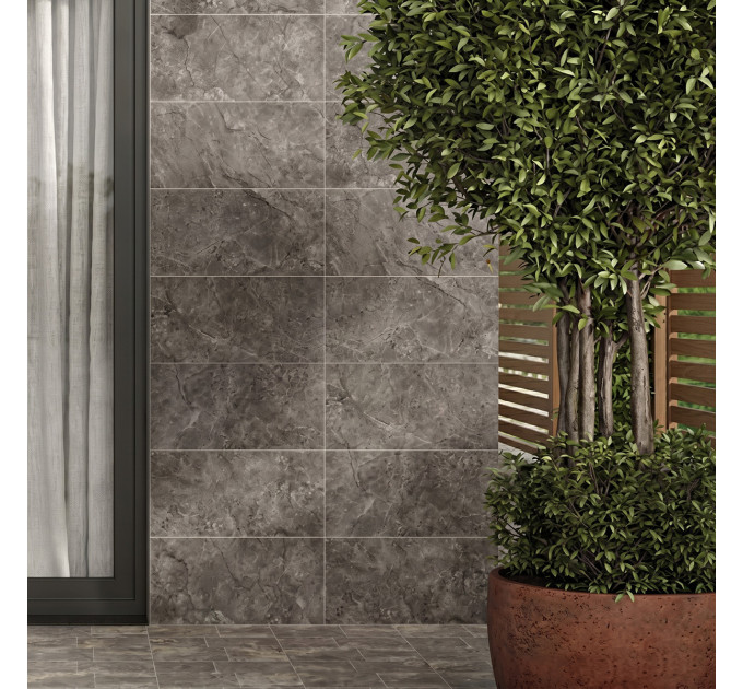 Плитка керамогранітна Magnus Brown MAT 298x598 Cersanit