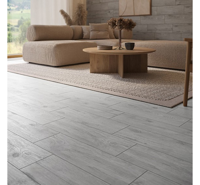 Плитка керамогранітна Brantwood Light Grey 185x598x7 Cersanit