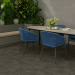 Плитка керамогранітна Bravio Graphite MAT 298x298 Cersanit
