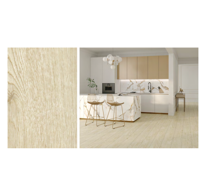 Плитка керамогранітна Emberwood Beige RECT MAT 198x1198 Cersanit