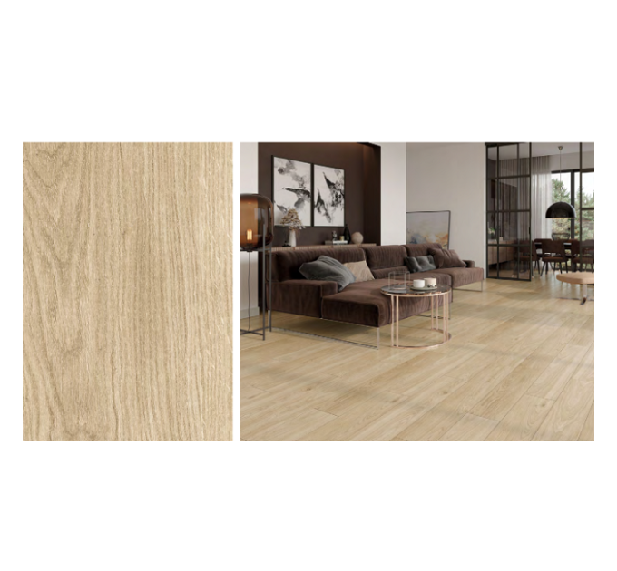 Плитка керамогранітна Charmwood Beige RECT MAT 198x1198 Cersanit