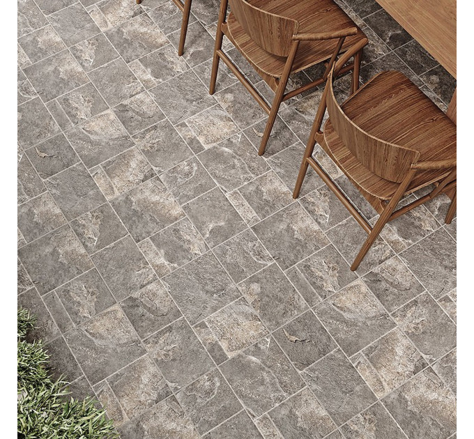 Плитка керамогранітна Atlas Brown MAT 420x420 Cersanit