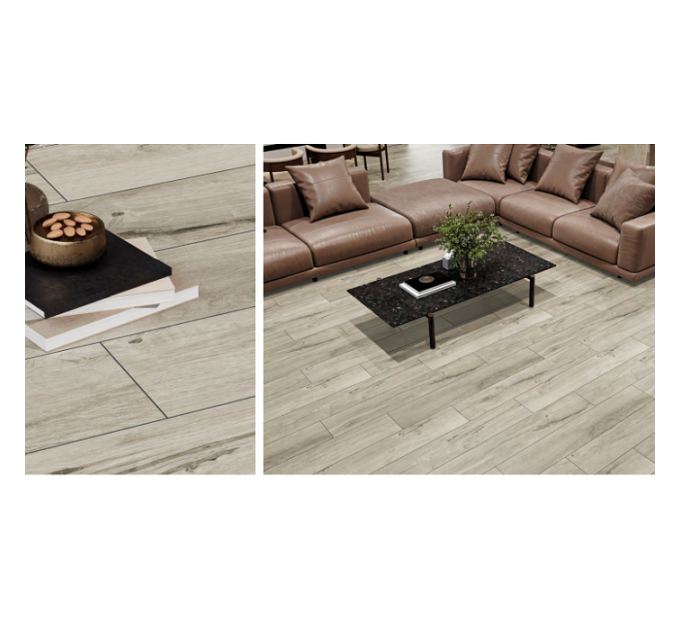 Плитка керамогранітна Wildwood Cream RECT MAT 198x1198 Cersanit