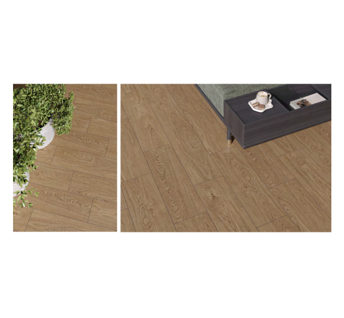 Плитка керамогранітна Tornwood Brown 185x598 Cersanit