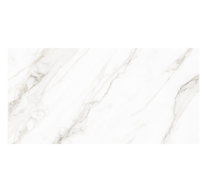 Плитка керамогранітна Riviera White RECT SATIN 598x1198 Cersanit