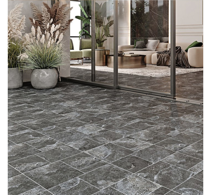 Плитка керамогранітна Atlas Graphite MAT 420x420 Cersanit