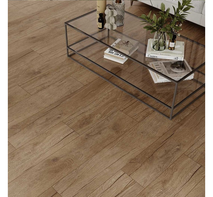 Плитка керамогранітна Honeywood Brown RECT MAT 198x1198 Cersanit