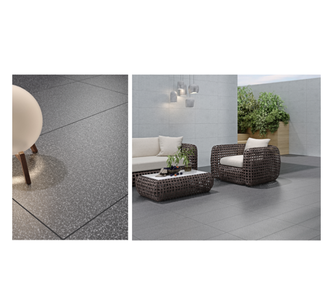 Плитка керамогранітна Carbon Anthracite 298x598 Cersanit