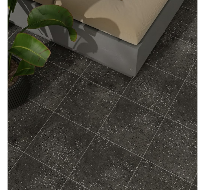 Плитка керамогранітна Bravio Graphite MAT 298x298 Cersanit