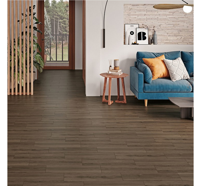 Плитка керамогранітна Calmwood Brown 185x598 Cersanit