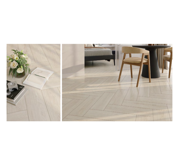 Плитка керамогранітна Calmwood Cream 185x598 Cersanit
