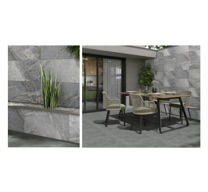 Плитка керамогранітна Bosco Grey MAT 298x598 Cersanit