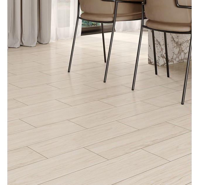 Плитка керамогранітна Sunsetwood Cream 185x598 Cersanit