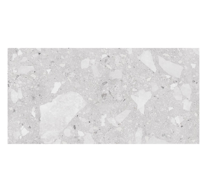 Плитка керамогранітна Genesis Light Grey RECT MAT 598x1198 Cersanit