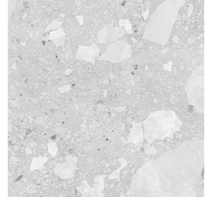 Плитка керамогранітна Genesis Light Grey RECT MAT 598x598 Cersanit