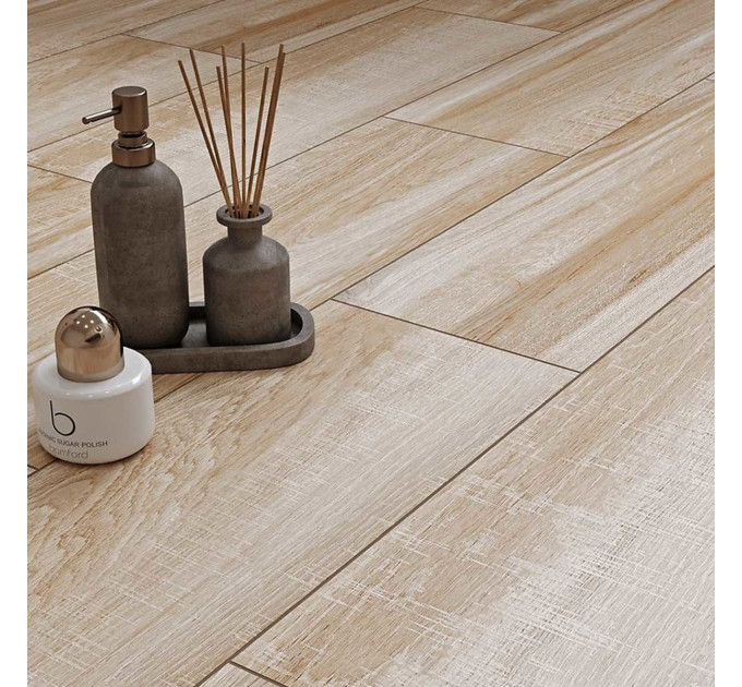 Плитка керамогранітна Flaxwood Beige 185x598x7 Cersanit