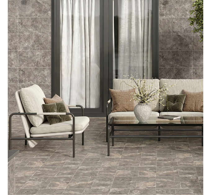 Плитка керамогранітна Magnus Brown MAT 298x598 Cersanit
